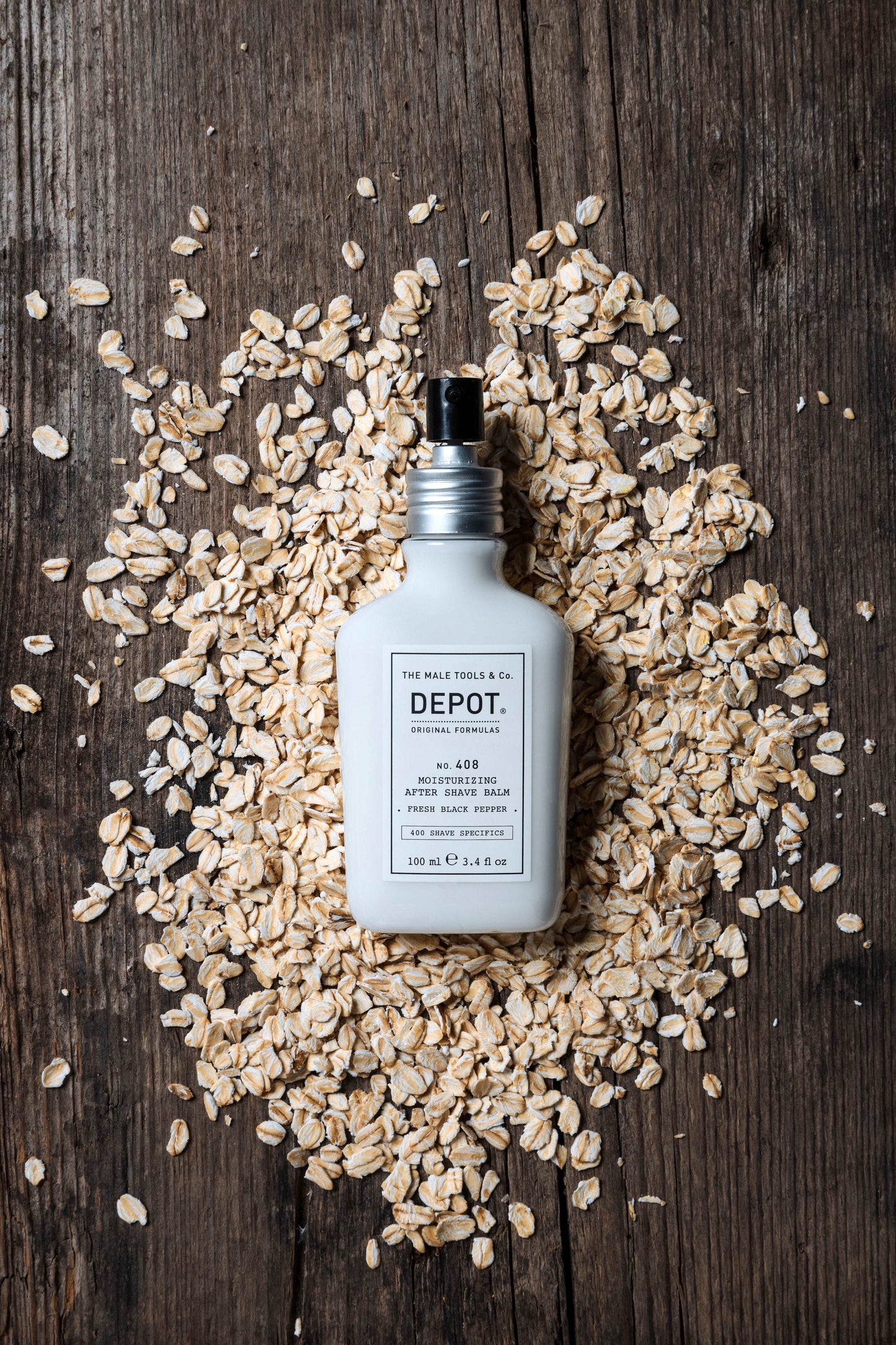 Depot NO. 408 MOISTURIZING AFTER SHAVE BALM FRESH BLACK PEPPER 100ML