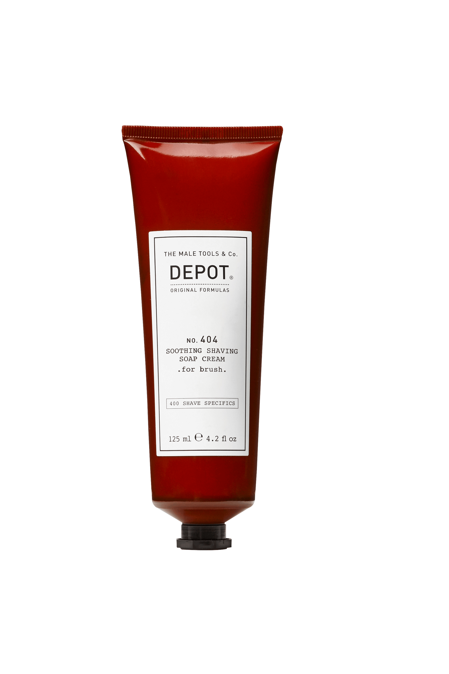 Depot NO. 404 SOOTHING SHAVING SOAP CREAM for brush 125ML