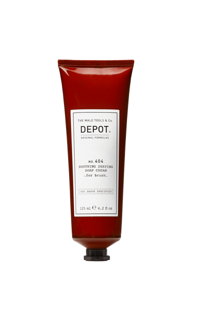 Depot NO. 404 SOOTHING SHAVING SOAP CREAM for brush 125ML