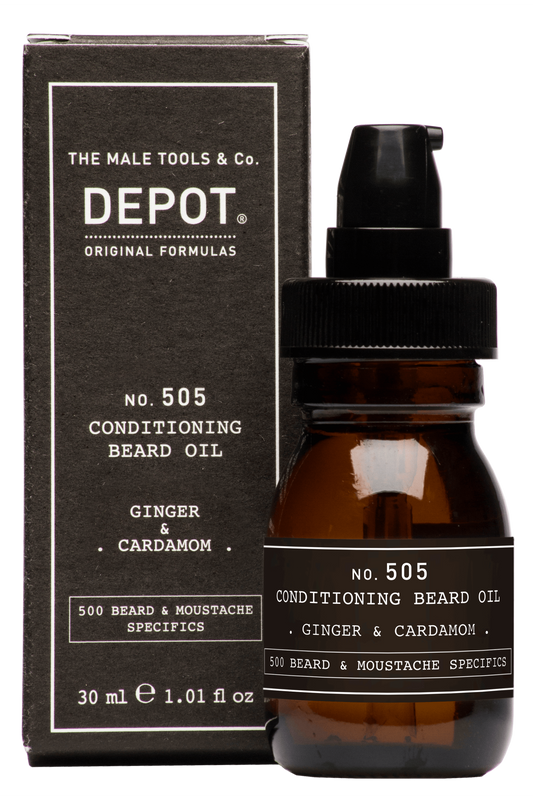 DEPOT NO. 505 CONDITIONING BEARD OIL GINGER & CARDAMOM 30ML