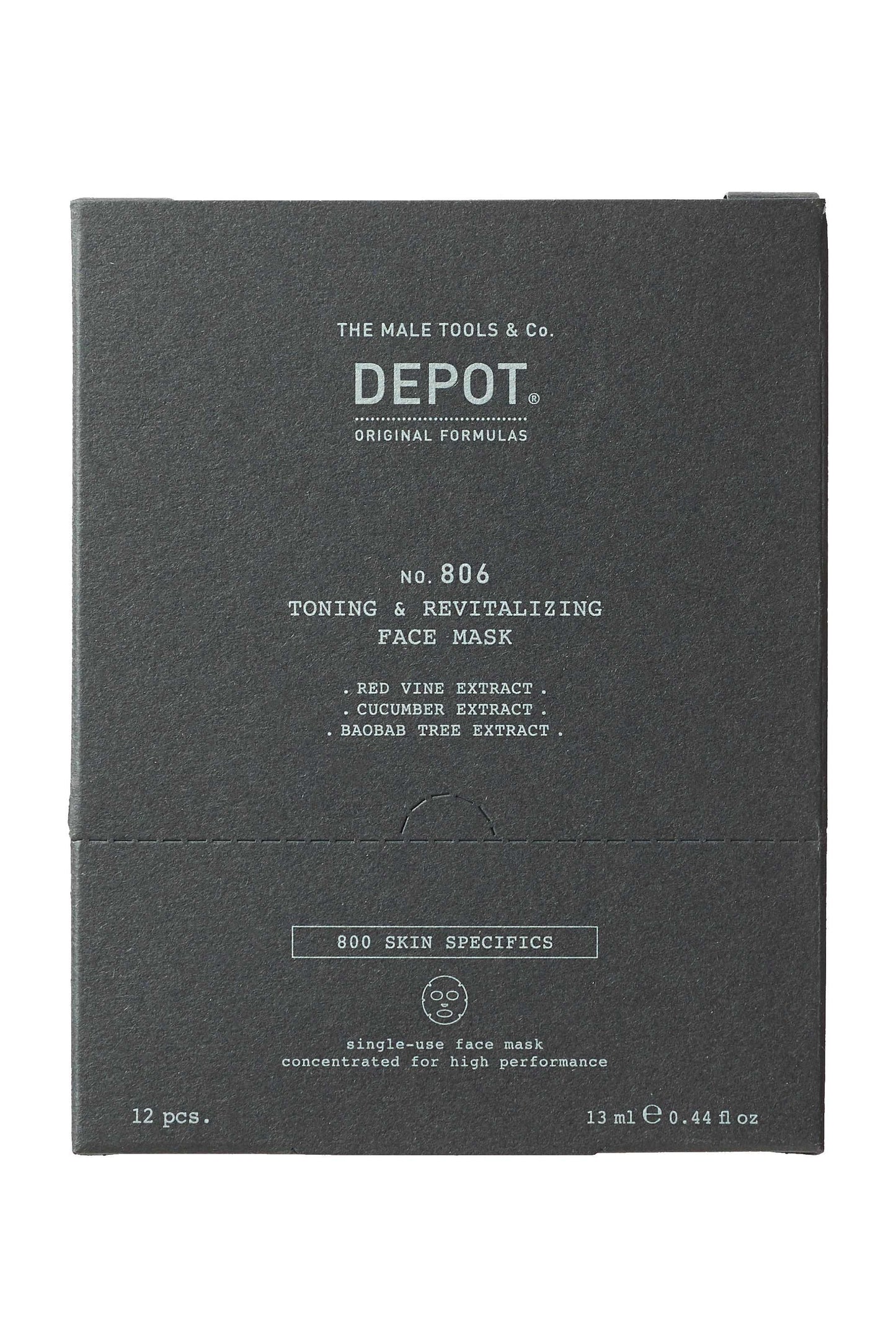 DEPOT 806 TONING FACE MASK