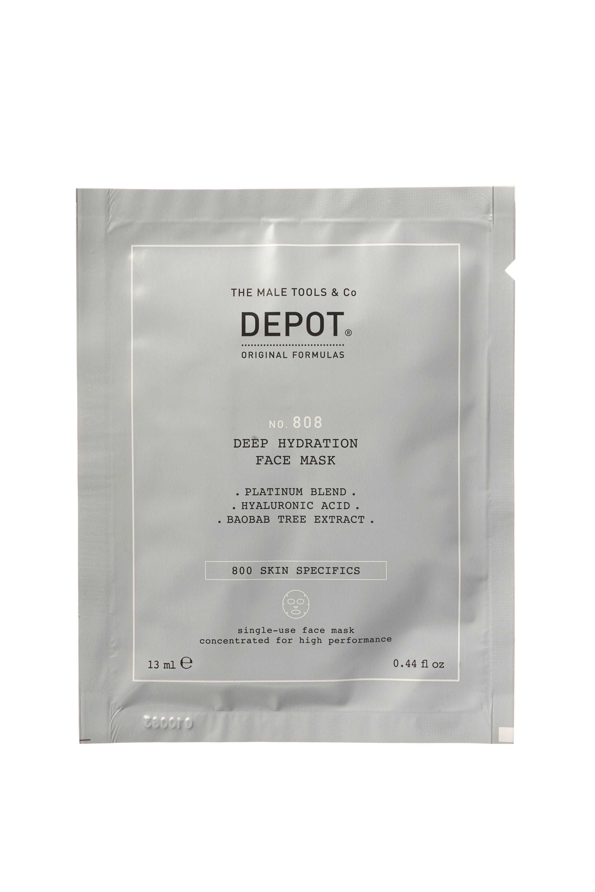 DEPOT 808 HYDRATION FACE MASK