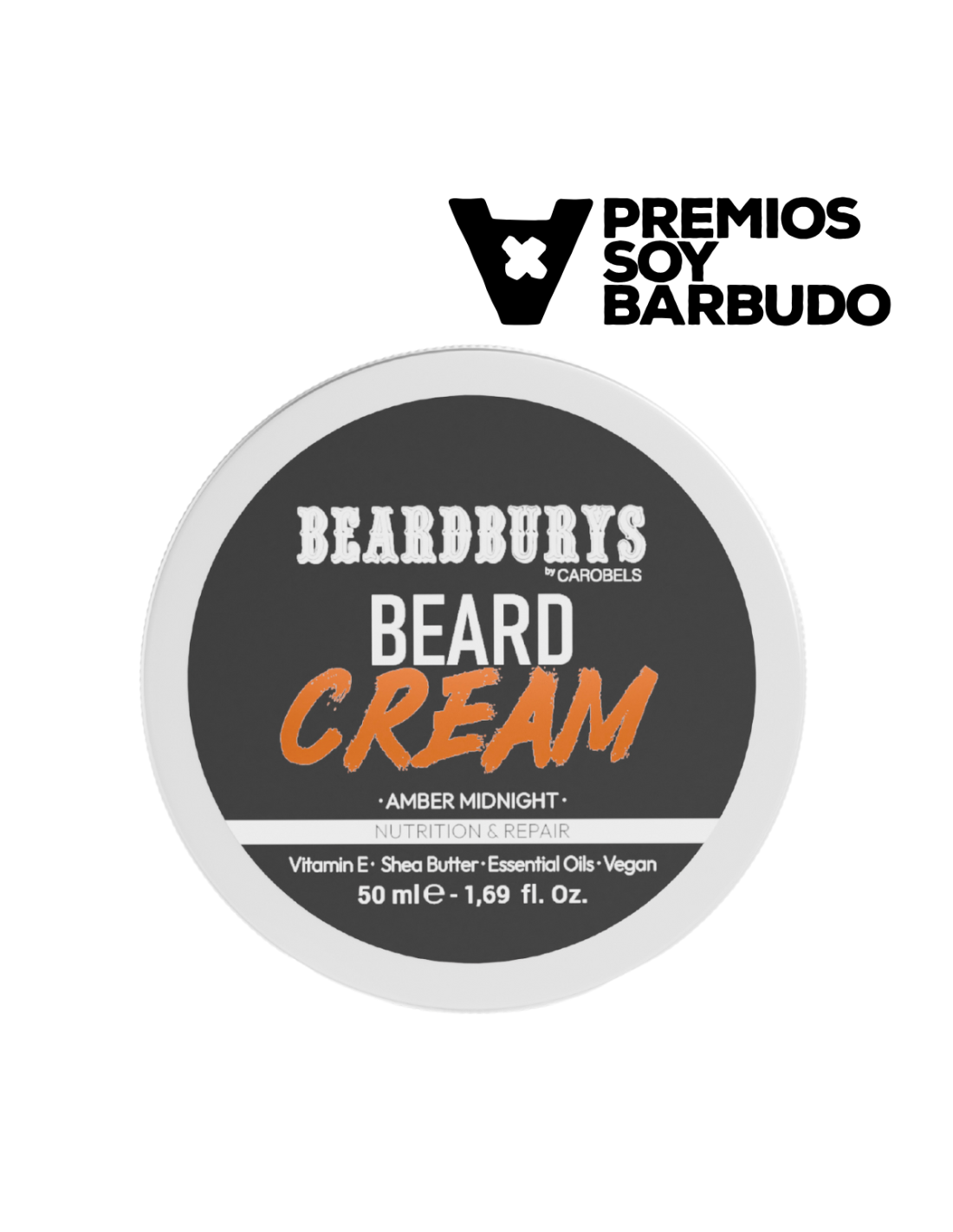 BEARDBURYS  Beard Cream Amber Midnight 50ML